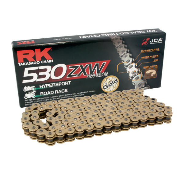 RK RK GB530ZXW X 118 CHAIN GOLD [XW]